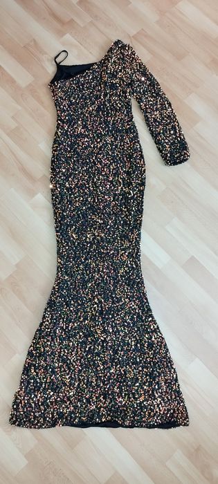 Sukienka maxi m czarna