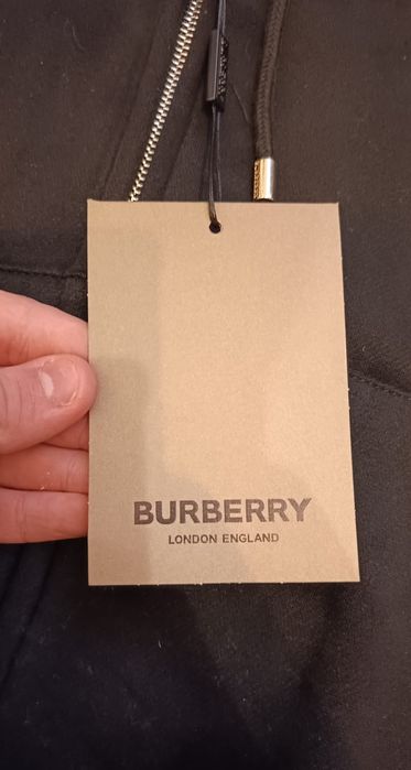 Czarna bluza burberry