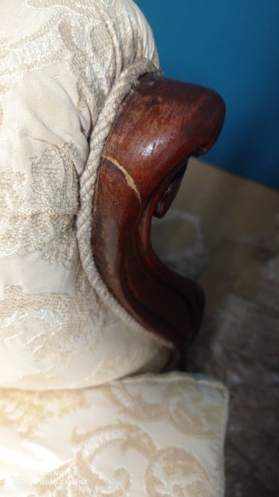 Sofa + 2 Fotele w stylu Ludwikowskim