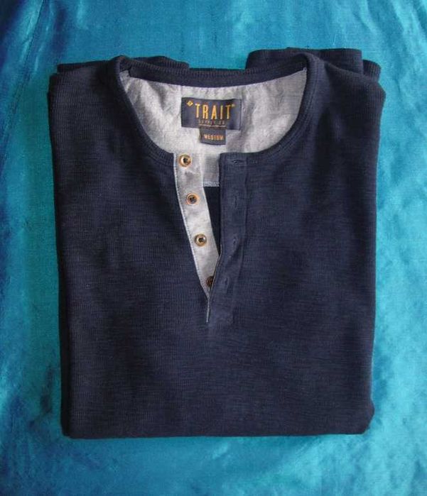 shirt męski granatowy M