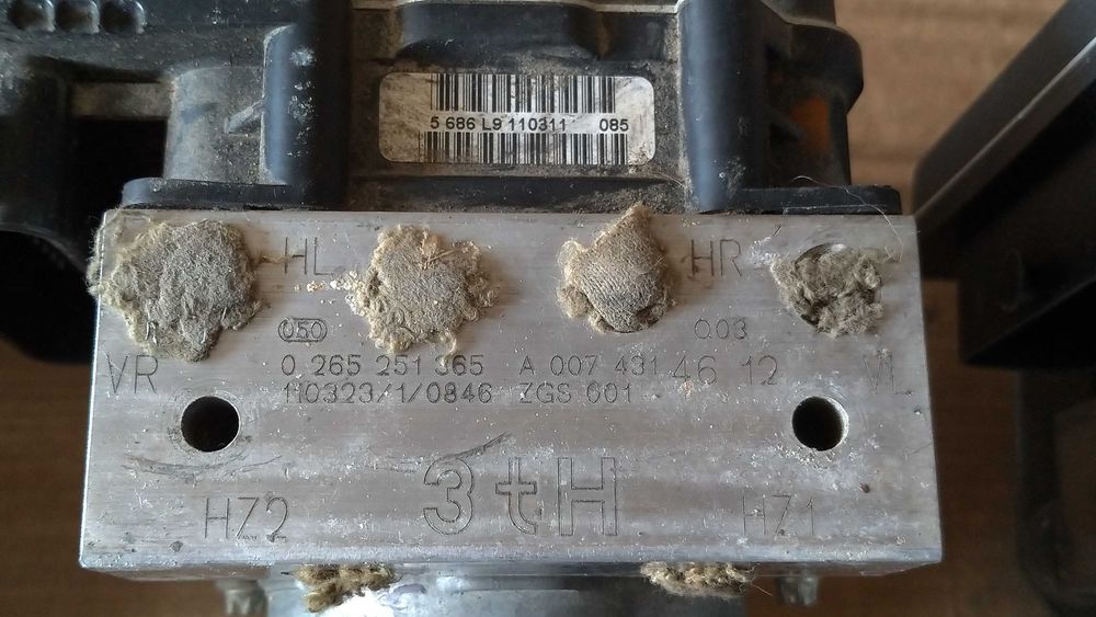 Modulo, bomba ABS VW Crafter 2.5TDI, Mercedes Sprinter W906.