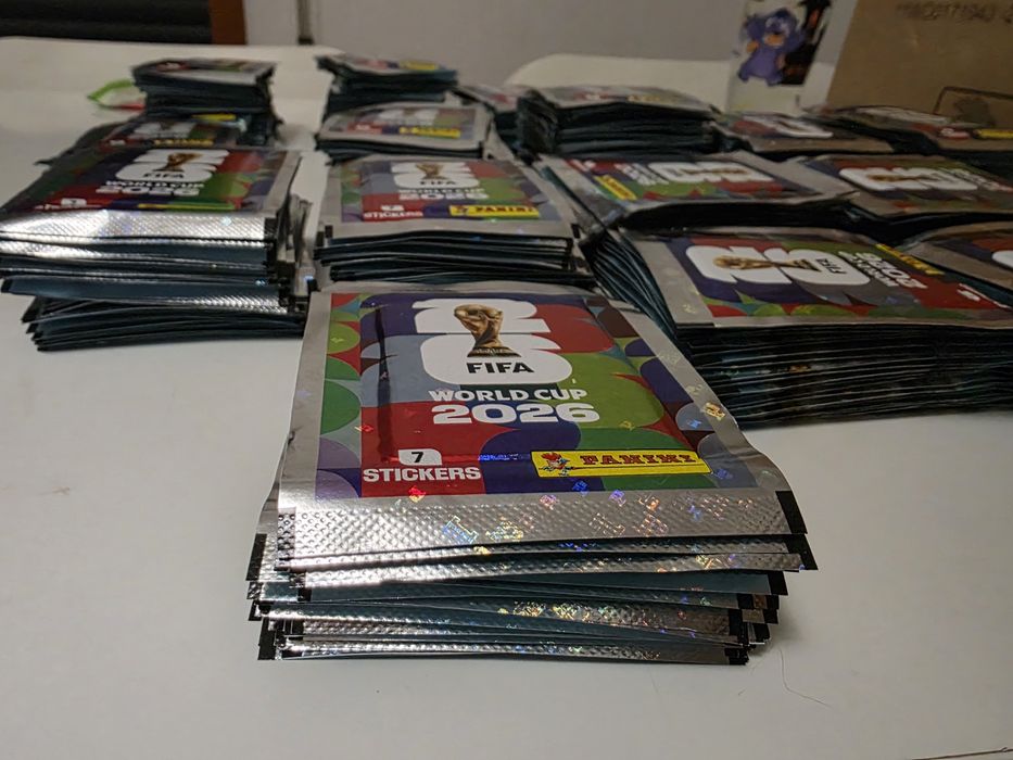 Lote de 65 cromos do mundial 2026 oficial da Panini