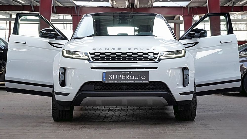 Land Rover Range Rover Evoque 1Właściciel Kraj Bezwypadkowy Vat23 4x4 Serwis Skóry FullLed Navi HAK