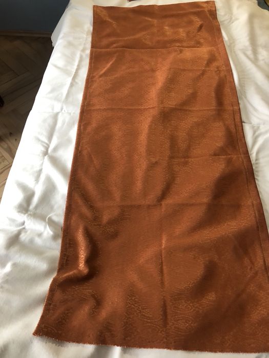 Małe Zasłony Okienne rude 2szt