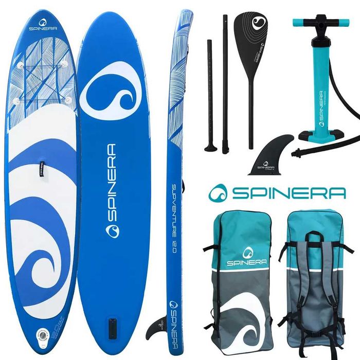 ТОП-НОВИНКА SPINERA Supventure 10'6 САП борд board доска SUP дошка SUP дошка 2 шари слоя доска надувна Stand Up Paddle board борд SUB SAP надувная