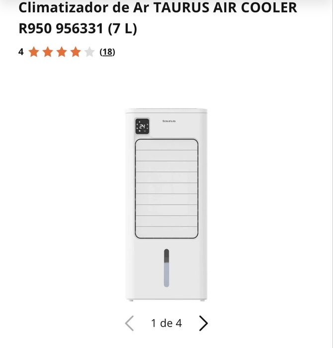 Climatizador 4 em 1