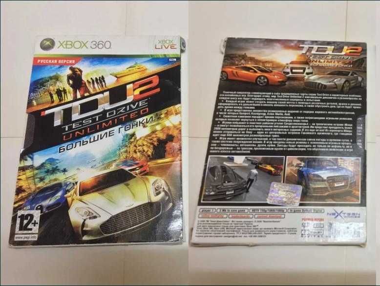 Диск xbox 360 ліцензія (TDU2)