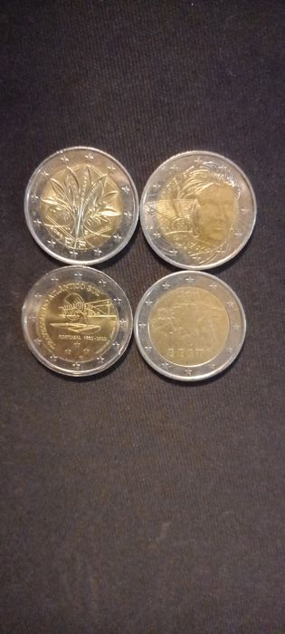 Moedas 2€ comemorativas 1