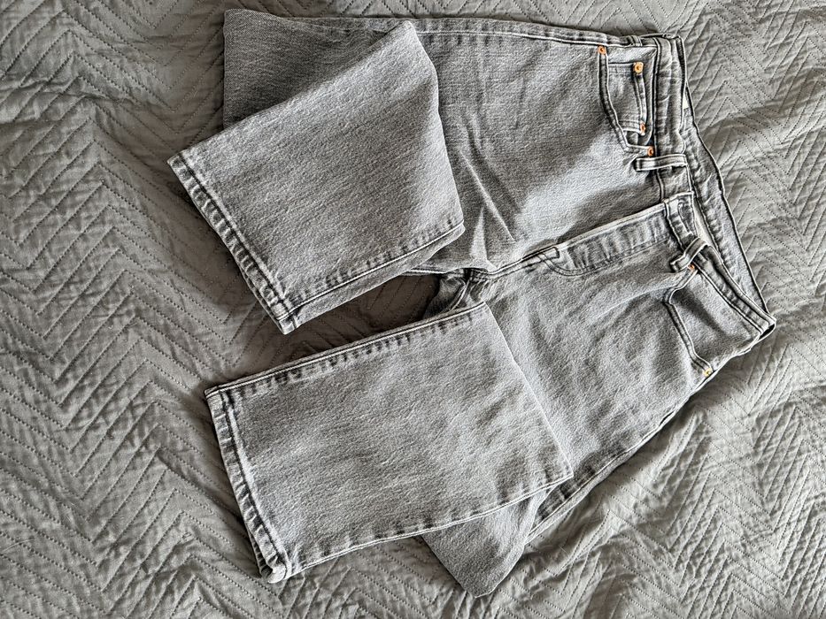 Джинси графітові Levi’s / джинси мом
