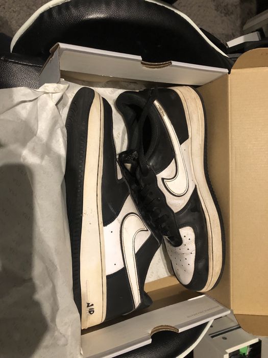 Nike Air Force 1 ’07 Low White Swoosh Panda