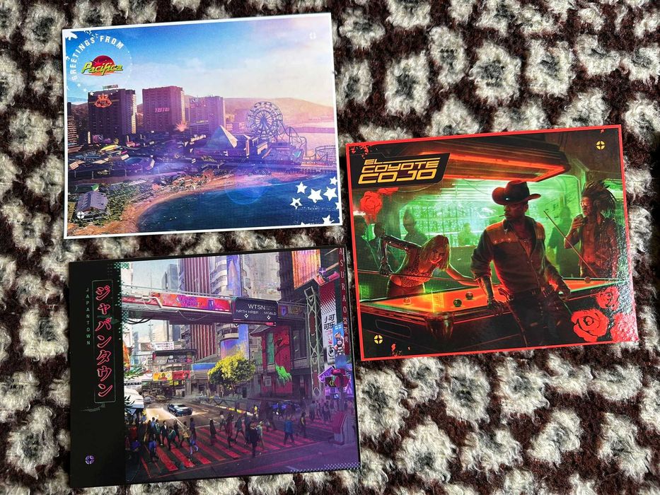 Pacote de material CyberPunk 2077 (Day One Edition) PS4