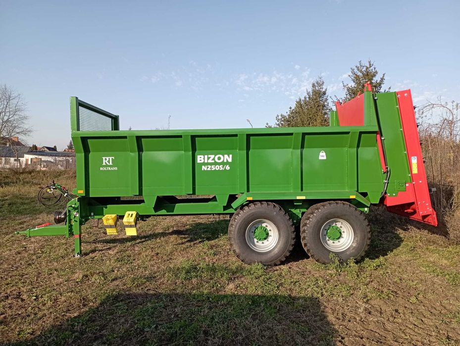 Promocja!! Rozrzutnik N250S/6 BIZON 14T Roltrans koła radialne