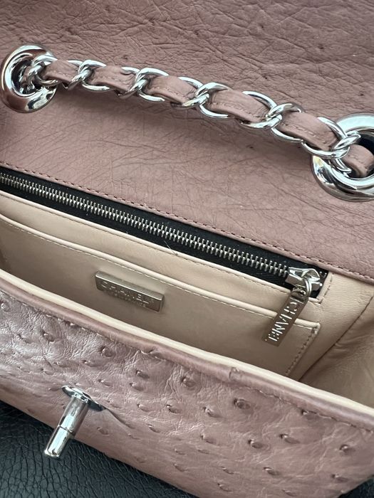 Сумка Chanel кожа страуса