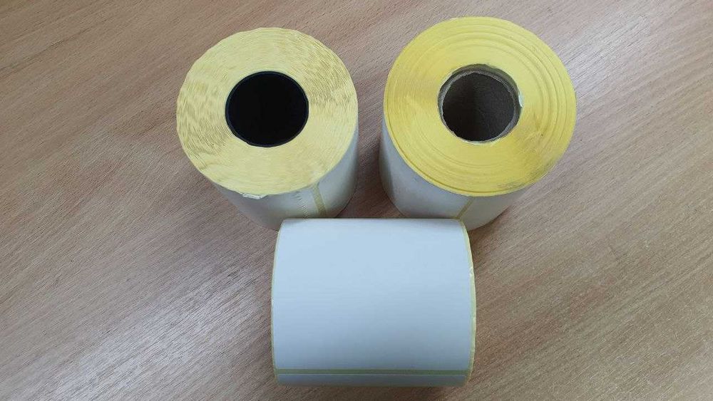 Термоетикетка 100*100/101*101.5 Новая почта 500шт наклейка