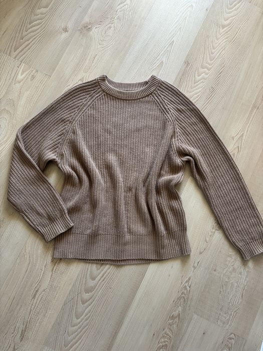 Bezowy sweter damski L