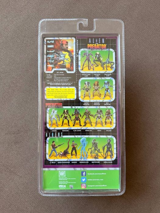 Фігурка Чужі сержант Ел Ейпон NECA Aliens Space Marine Sgt. Apone