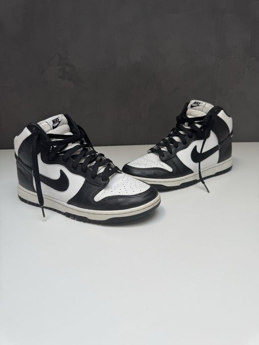 Nike Dunk High Panda Black White r. 44 – stan bardzo dobry