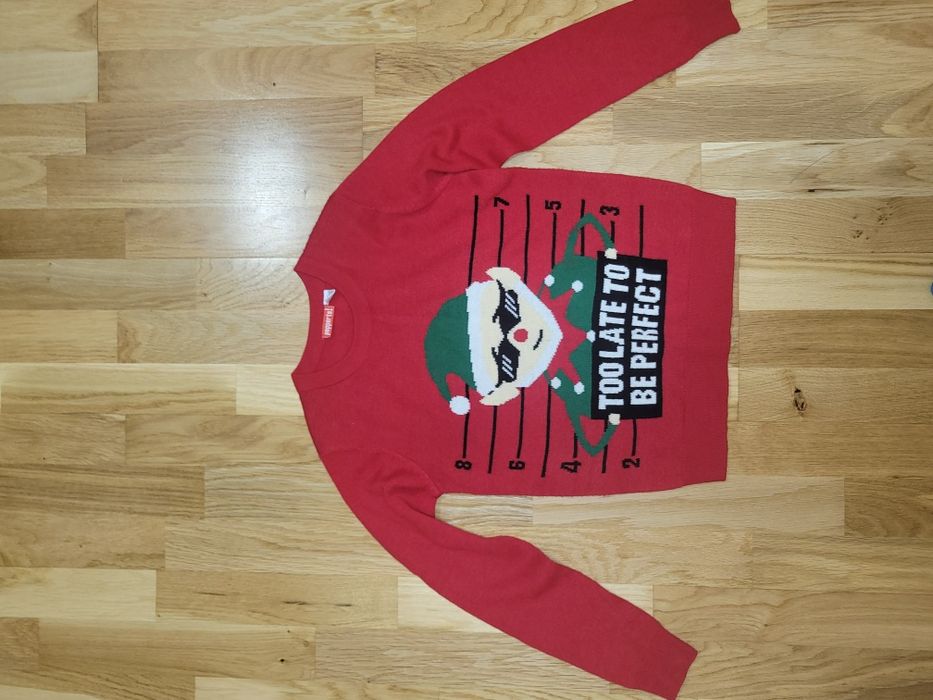 Новогодний свитер на мальчика