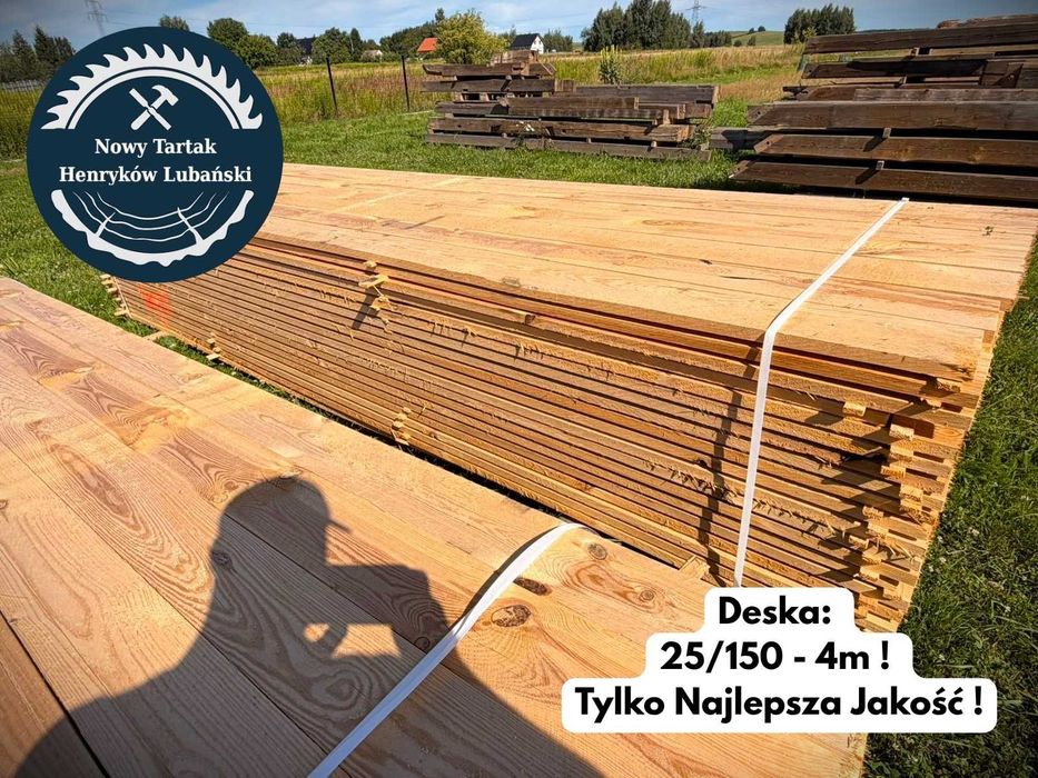 Deska Deski 32x150 4m 32/150 Taras Ogrodzenie Domek Skrzynia Tarasowa