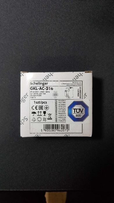 Shelinger УЗО диференціальний автомат АС 16А