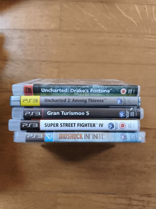Jogos PS3 em segunda mão