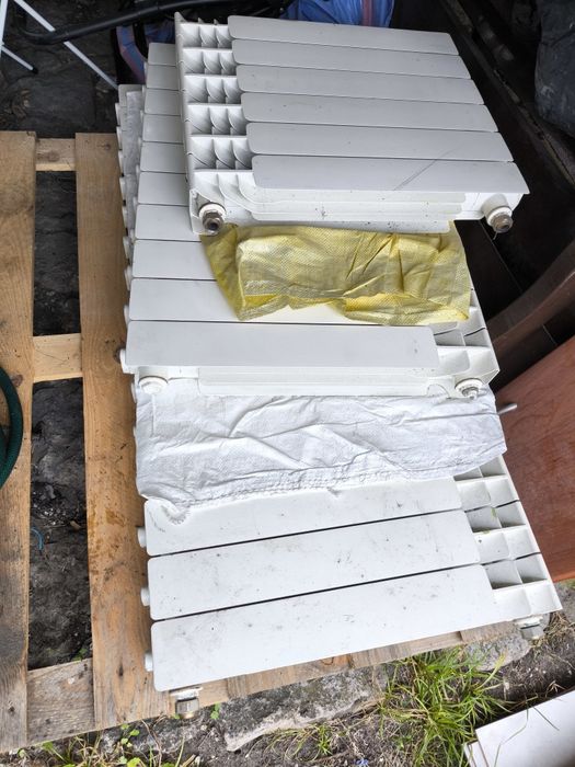 Grzejniki aluminiowe z demontażu