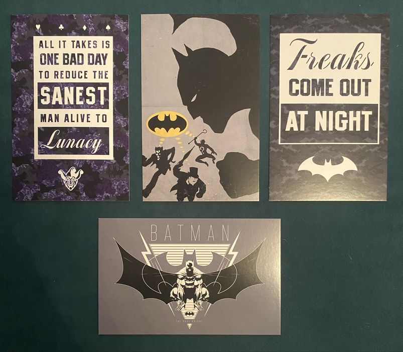 DC Comics Batman oficjalne licencjonowane pocztowki