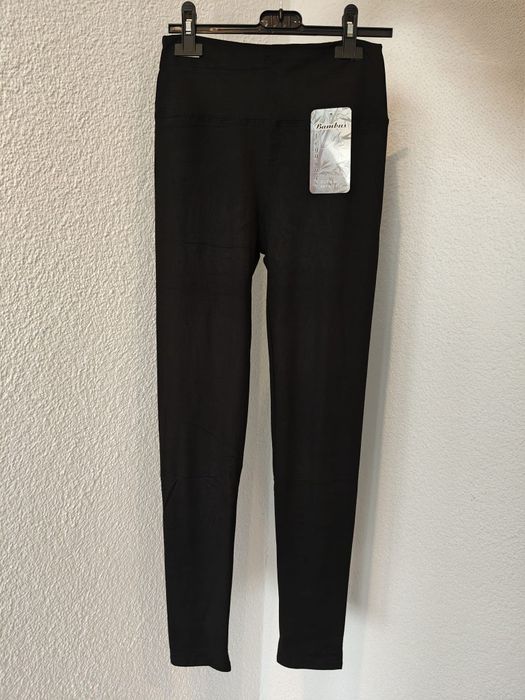 Nowe legginsy damskie bambus S/M