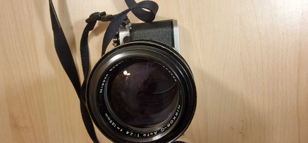 Nikon FM2 com a 135mm F2.8