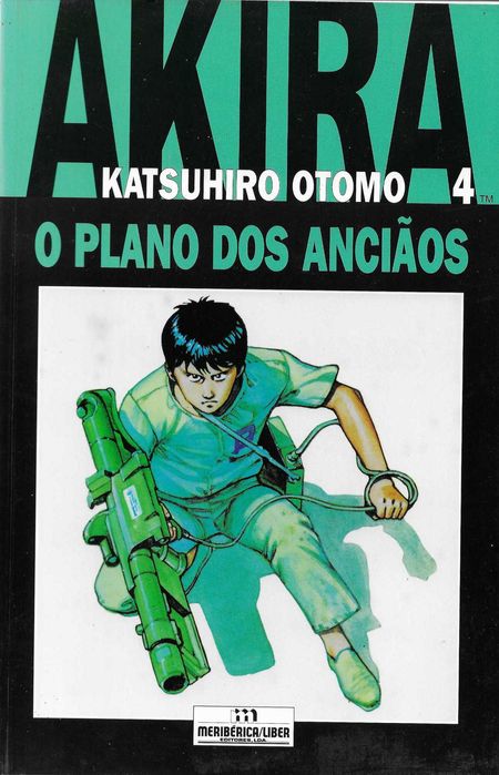 Livro de Banda Desenhada - Akira 4 - O Plano dos Anciãos