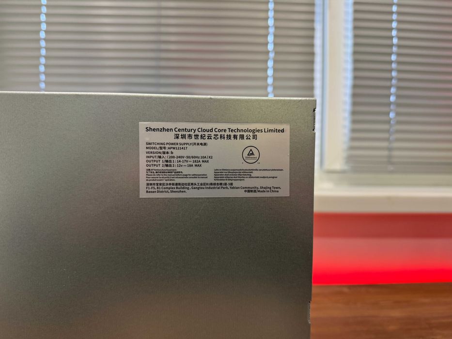 NEW Блоки живлення BITMAIN APW12 (APW121215a) для S19/ T19/ L7/ K7