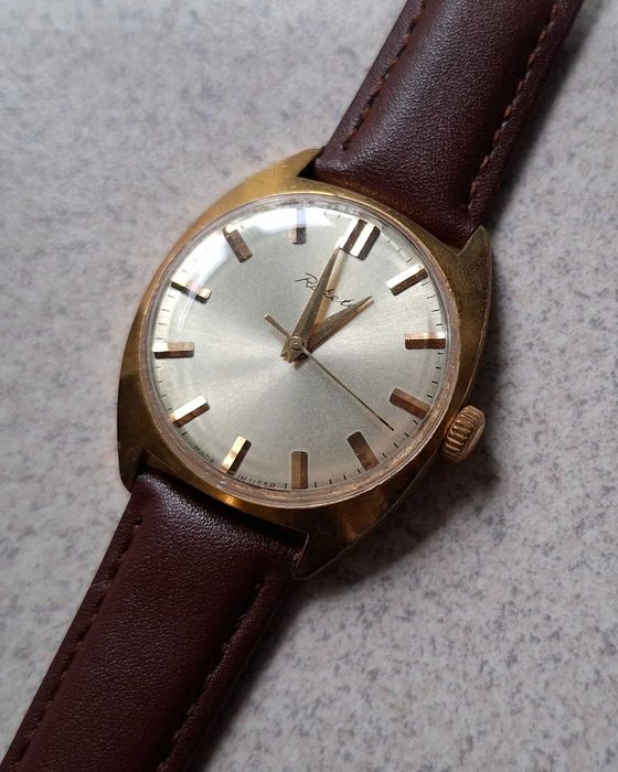 Zegarek pozłacany "Raketa" ZSRR