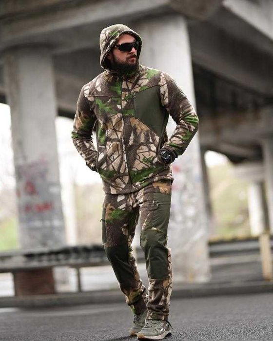 Зимовий тактичний флісовий костюм tree M-XXXL без передоплати