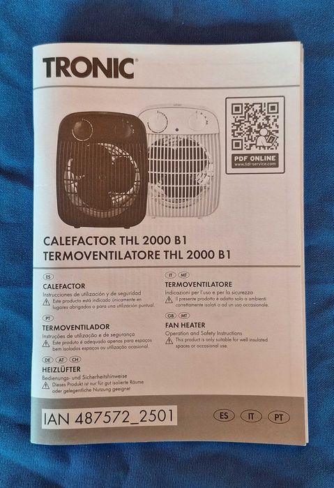 Termoventilador / Ventilador / Aquecedor