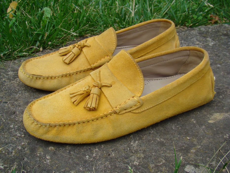 Кожаные Mокасины ZARA 42 - 41р.  Оригинал !TOD'S
