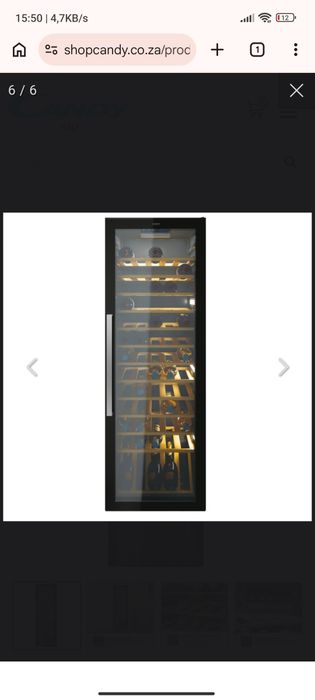 Wine cooler Candy 81 garrafas