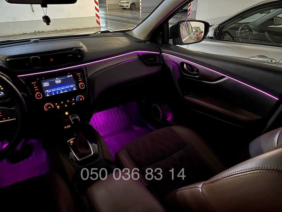 Контурная Ambient подсветка салона авто 6в1/18в1/22в1 RGB Symphony LED