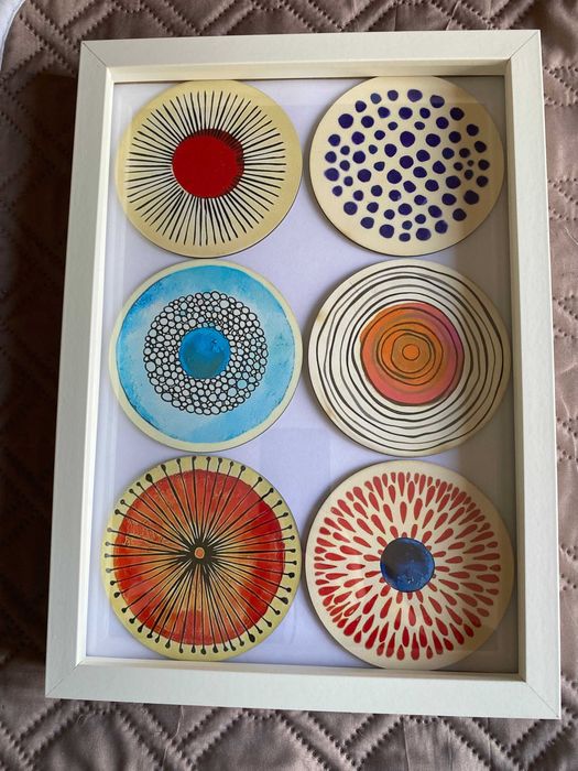 Quadros decorativos manuais