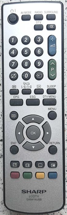 Sharp 32 cale DVB-T model LC-32D44E-GY