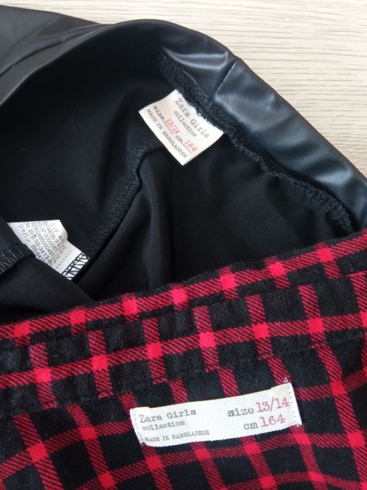 Tunika koszula plus legginsy Zara Kids
