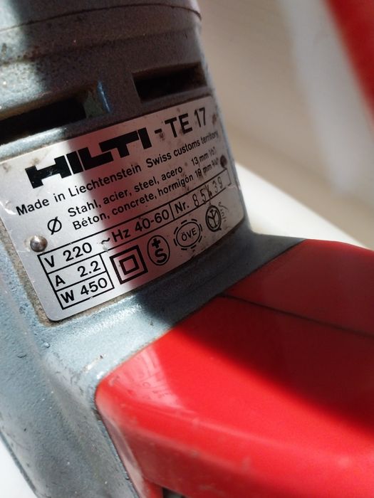 Martelo rotativo elétrico HILTI TE 17 Profissional SDS