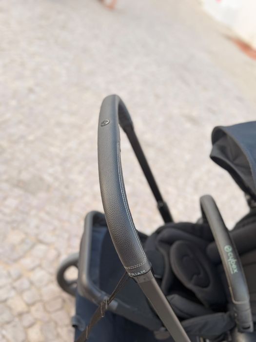 Carrinho cybex priam chassi+ cadeira + redutor