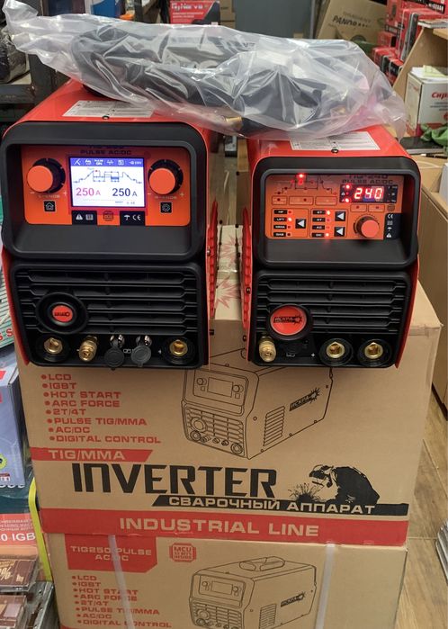 Аргонодуговая сварка Искра TIG 240, 250 AC/DC Pulse Industrial Line