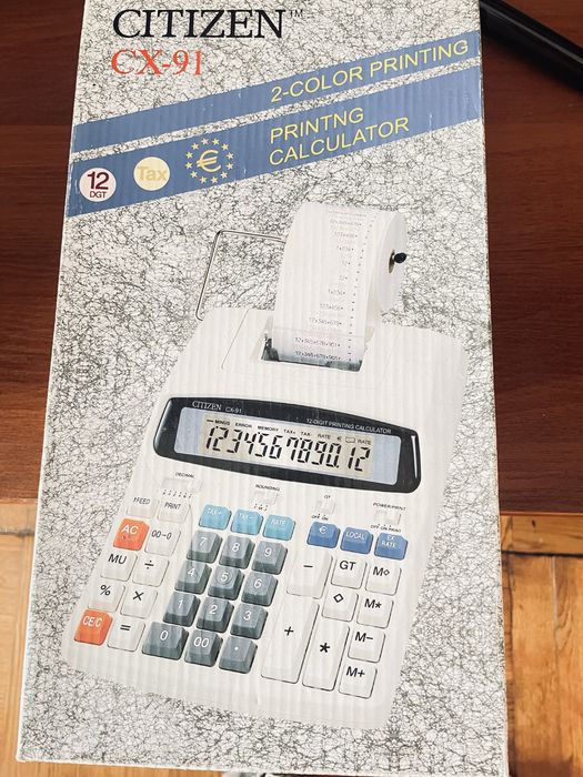 Калькулятор Sitizen cx-91
