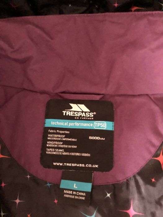 Куртка термо TRESPASS 48/L