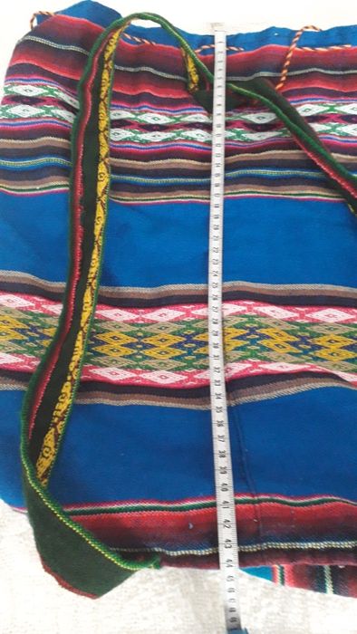 Saco/mochila em algodão