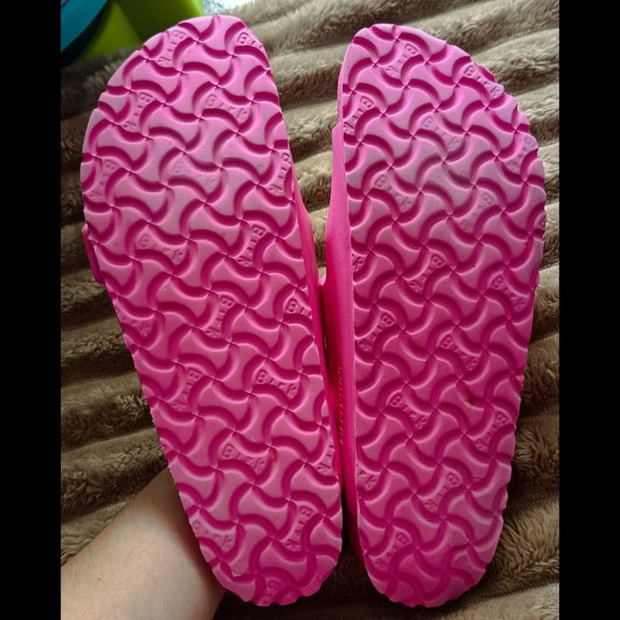 Биркенштоки шльопанці шльопки birkenstock arizona eva рожеві 41 біркенштоки взуття б у