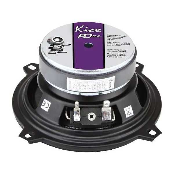 Автомобільна акустика Kicx PD 5.2 компонентна, нова, гарантія