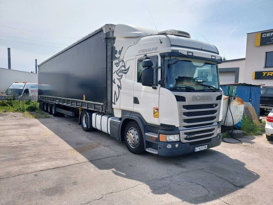 Scania R410 mega Low deck nowe tacho