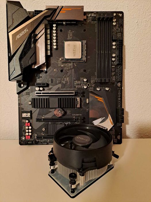 Bundle AMD Ryzen 5 2600 / Motherboard Gigabyte B450 Aorus Pro AM4